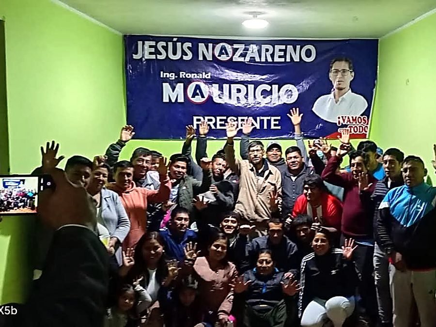 Vecinos de Jesús Nazareno presentes